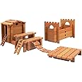 Guidecraft Tabletop Notch Blocks - Western 85 pc. Set