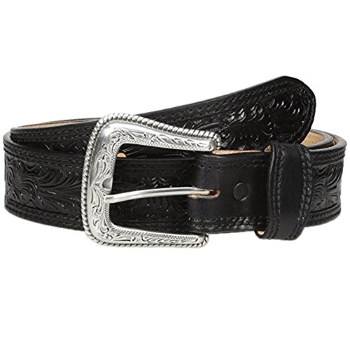 Nocona men s black mexican floral embose, 42