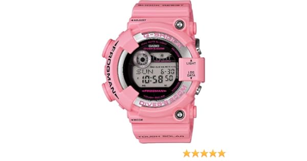 g shock frogman pink