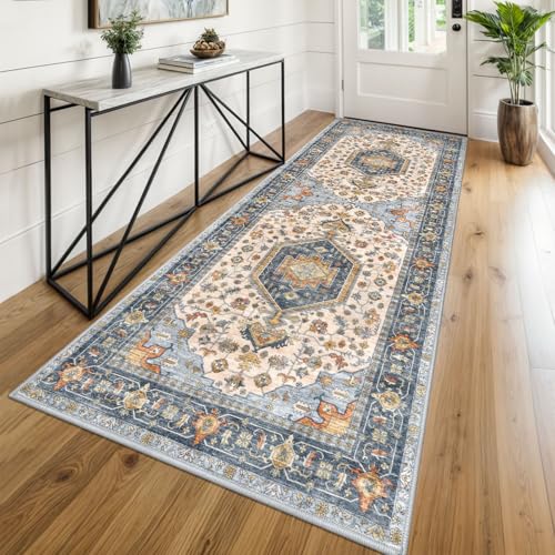 KUTA Washable Kitchen Runner 3x8