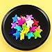 10pc 37mm Large Silicone Five-pointed Star Beads Teether More Than 5 Colors Mixed Colors Diy Accessories