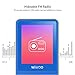 Aniee MP3 Player for Kids 8GB Lightweight Music Player with FM Radio/Video/Voice Recorder & Photo Viewer, Support Up to 64GB, 1.8 Inch TFT Screen MP3 Music Player, Blue