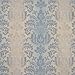 Eclipse Nadya Print Thermal Insulated Single Panel Grommet Top Darkening Curtains for Living Room, 52 in x 63 in, Smokey Blue