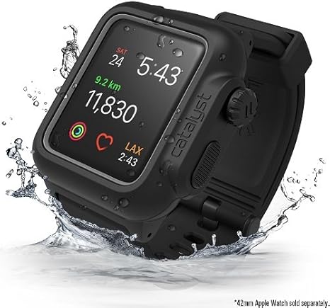 Catalyst Estuche Impermeable para Apple Watch 2 42mm Mate Negro ...