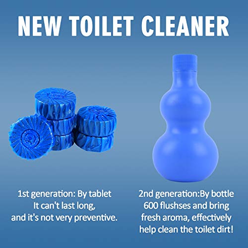 Haphome Automatic Toilet Bowl,New GenerationToilet Bowl Tablets,600