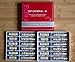 12 Sets Denture Shanghai Acrylic Resin Teeth Dental A2 Size 23