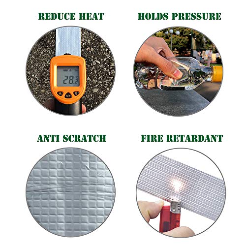 LLPT Aluminum Butyl Tape 2 Inch x 16.5 Feet Hatch Cover Flashing