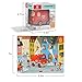 TOP BRIGHT Wooden Floor Puzzles for Toddler 3 Year Old, Educational Puzzles 24 Pieces for Kids Toddler Boy Girl Toys