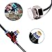 HOMENOTE Outdoor Misting Cooling System 26.2FT Misting Line + 9 Brass Mist Nozzles + a Brass Adapter(3/4) for Patio Garden