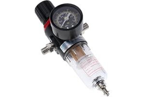 Airbrush Compressor Pressure Regulator Water Trap Filter Water Moisture Gauge