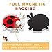 Refrigerator Magnets for Kids 64 PCS Animals Magnets Toys -Dinosaurs Insect Ocean Sea Animal Magnets - Foam Animal -Fridge Magnets for Toddlers Educational Toy for Preschool Learning