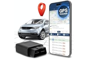 Brickhouse Security GPS Tracker for Vehicles- TrackPort OBD II Tracking Device- Tracker for Car Location and Speed- Mini OBD GPS Tracker for Vehicles- GPS Trackers- Subscription Required