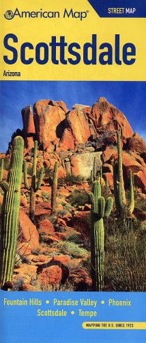 Scottsdale AZ Pocket Map (American Map)