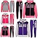 Kids Girls Tracksuit #SELFIE Print Hoodie & Bottom Jog Suit New Age 7-13 Years