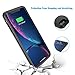 iPhone XR Battery Case, BEAOK 5000mAh Portable Charging Case Rechargeable Extended Battery Pack Protective Charger Case Compatible for iPhone XR 6.1 inch -Black
