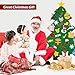 UMIKU Felt Christmas Tree for Toddlers Kids Wall Decorations 30pcs Ornaments DIY Christmas Tree for Toddlers Kids Xmas Gifts New Year Home Door Wall Hanging Decorations Christmas Décor, 39.4 Inches