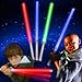 LED Assorted Colors Glow in the Dark Kids Light Sabers (12 Pack) Bulk