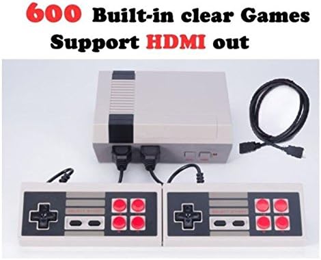HDMI HD TV Family Entertainment Classic System 600 in 1 Video Game Console with 2pcs Controllers