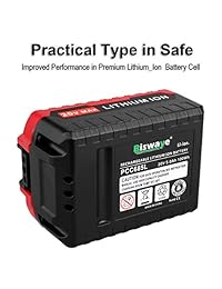 biswaye portercable 20 V batería 4.0