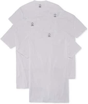 100% Cotton Crew-Neck T-Shirt White 