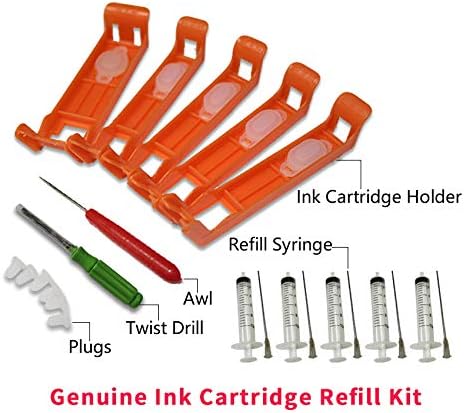 CEYE for Canon PIXMA IP7240 MG5440 MG5540 MG5640 MG6440 MG6640 MX724 MX924 IX6840 Genuine Ink Cartridge Refill Tool Kit 5C