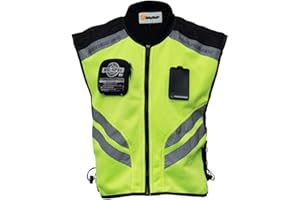 LKN Motorcycle Vest Safety Reflective Sleeveless Jacket
