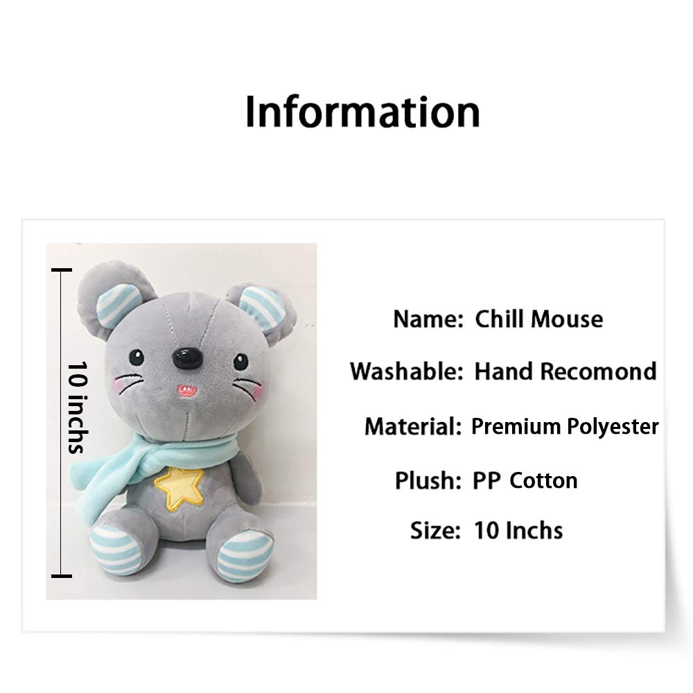 Kailuoze Plush Stuffed Animal Cute Mouse 2PCS 12\
