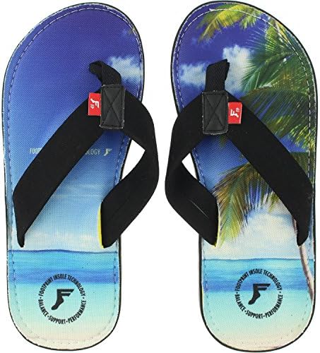 Footprint Orthotic Insoles Kingfoam Orthotics Beach Sandals - 10/10.5