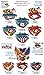 Raven Crab Football Maryland Crest 5x4 inches Sticker Decal die Cut Vinyl - Made in USA