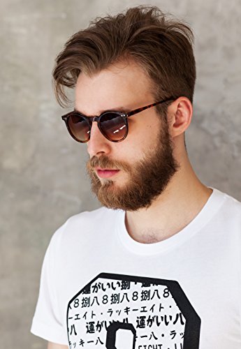 Sunglasses in Tort - Classic Oxford Style - Tortoise Shell Animal Print Men's Women's