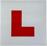 AA Magnetic L Plate White Pack of 2 view 1