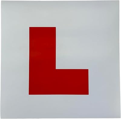 AA Magnetic L Plate White Pack of 2