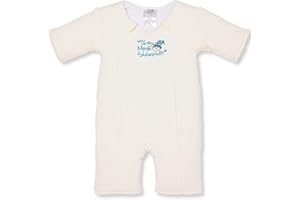 Baby Merlin's Magic Sleepsuit Transition Product - 6-9 Months Swaddle Transition Sleepsuit - Soft Cotton Material with Double Zipper for Easy Diaper Changes - Promotes Safe Sleep for Babies - Lavender