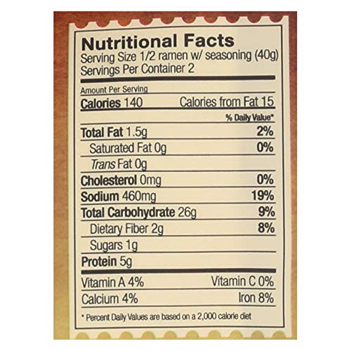 Lotus Foods Organic Millet and Brown Rice Ramen with Miso Soup, 2.8