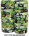 Gypsy Jade's Dinosaur World Jurassic Style Silicone Wristbands - Set of 24 Camouflage Dino Bands (24 Camo Bands)