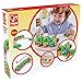Hape Kids Wooden Railway Lazy Caterpillar Train Set