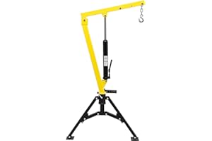 1000lbs Receiver Hitch Mounted Hydraulic 360° Swivel Truck Crane with 3 Boom Capacity Options: 500lbs, 750lbs, 1000lbs. Ideal