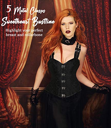SLIMBELLE-Corsetto-Steampunk-Dimagrante-Stringivita-Donna-Sexy-Bustino-Modellante