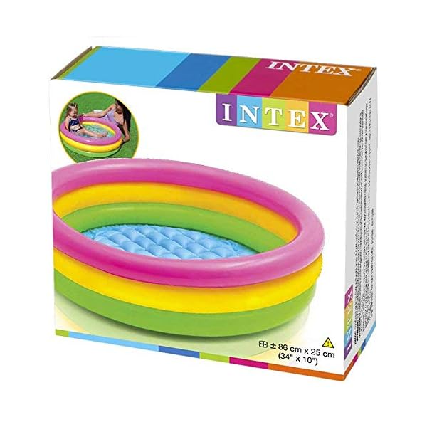 Intex 58924NP - Baby Pool 3-Ring Sunset Glow
