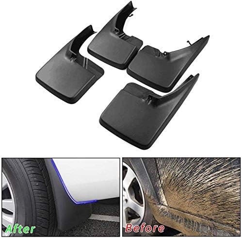 Upgraded Car Mud Flaps Mudguards for DODGE Journey Front Rear Splash Guards Car Fender Styling Body Fittings Black 4Pcs ccgdgft (Size : Dodge Ram 1500/2500/3500)