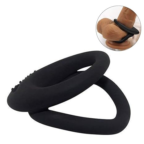 Urnight Hodenring - Penisring - Peniskäfig - Cockring - Sexspielzeug Männer - Hodenringe für Männer - Erotik Spielzeug für Pa