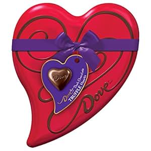 Amazon.com : DOVE Valentine's Dark Chocolate Truffles ...