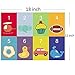 Youngever 80 Disposable Placemats Table Topper, Extra Sticky (4 Sides) Adhesive Peel and Stick Strips Disposable Mats for Kids Toddlers Baby Children, BPA Free Kids Safe, FDA Approved