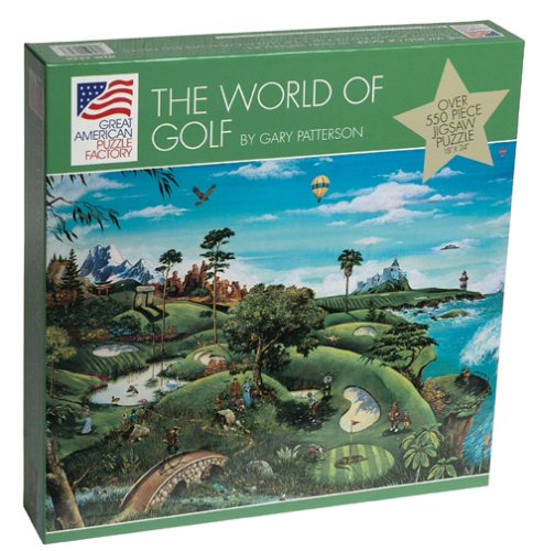 Cartoonist Gary Patterson The World of Golf 550 piece puzzle