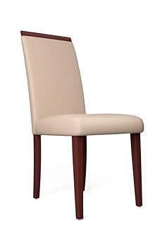 Godrej Interio Rose Dining Chair (Dark Coffee, Set of 2)