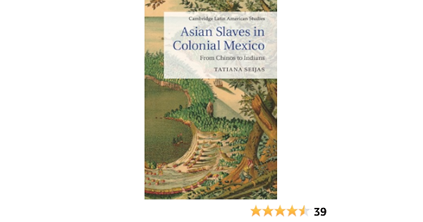 Amazon Com Asian Slaves In Colonial Mexico From Chinos To Indians Cambridge Latin American Studies Book 100 Ebook Seijas Tatiana Kindle Store