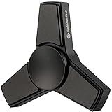Metal Fidget Spinner Toy by SpinnerPro - EDC Metal Hand Spinner - Black