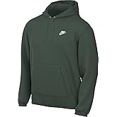 Nike Club Men's Winterized Pullover Hoodie (FZ0660-323, Fir/White)