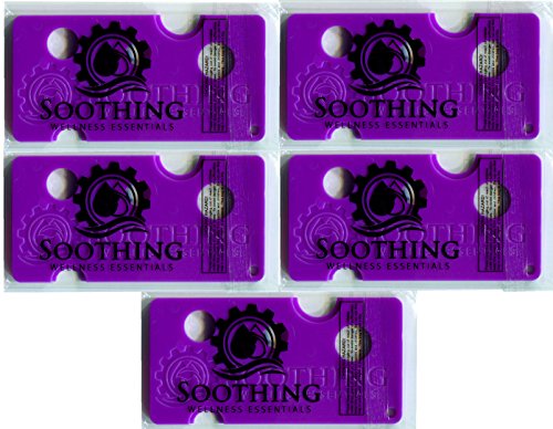 Soothing Wellness Essentials 5 PACK Essential Oils Opener Key Tool Set (ORCHID PURPLE) - The Perfect Opener and Remover Accessory for Roller Balls and Caps on Most Bottles