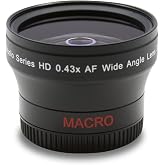 ULTIMAXX 0.43x Professional Wide Angle Lens with Macro (37mm)